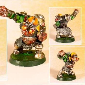 Black Ork Captain by Uriah