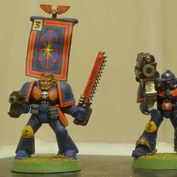 Chaos Marines by gork
