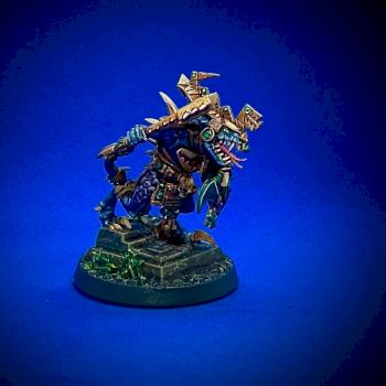 Saurus Oldblood about to open up a can of Jurassic on you! by Nighbreeze