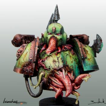 Plague Marine by The_Chromatic_Circle