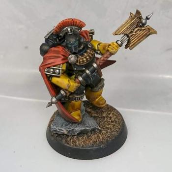 Space marine chaplain by ghazghull