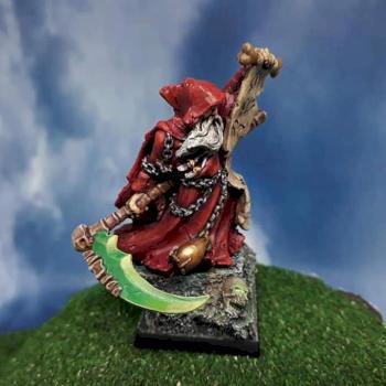 Reaper Bones wizard by Stevespaintbrush