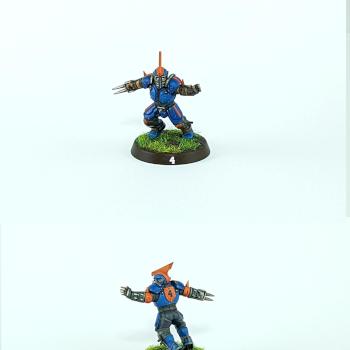 Blood Bowl Human Blitzer by Westerbergster