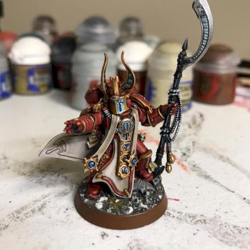 Azhek Ahriman, Chief Librarian of the Thousand Sons by Michael Cherry