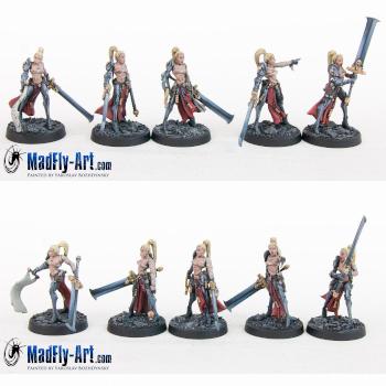 Blade Maidens Troops by MadFlyArtStudio