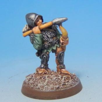 Fighter With Javelin by martydebergy