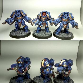 Ultramarines Primaris Aggressors by epoepo