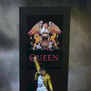 Queen's Fredy Mercury singer live at Wembley '86 by raivan