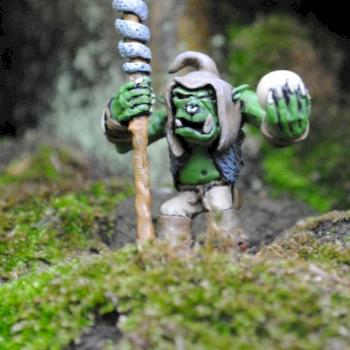 Orc shaman with wyverns egg by Gashlug