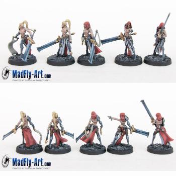 Blade Maidens Troops by MadFlyArtStudio