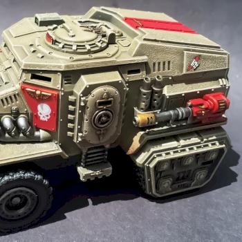 Vostroyan Taurox by Tiger Graffiti