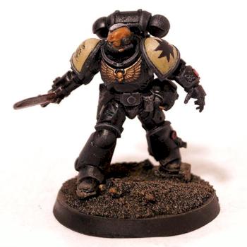 Black Templars Primaris Lieutenant by Grim Factorum