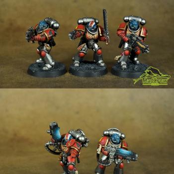 Primaris Space Marines LvL 3 by Mad Crow Studio