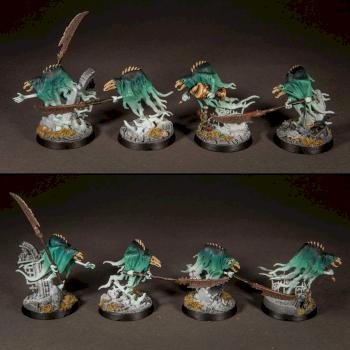 Warhammer Age of Sigmar Nighthaunt Glavewraith Stalkers by Green_Brush