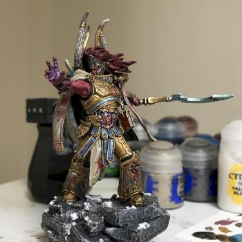 Magnus the Red, Primarch of the Thousand Sons by Michael Cherry