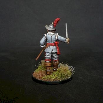 English civil war Pike Officer 28mm by jibster