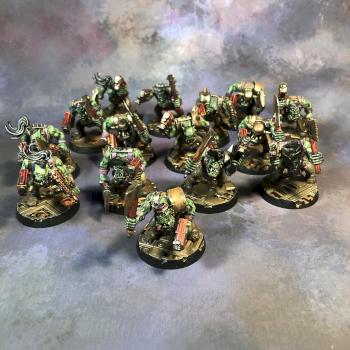 Ork Boyz by vinnyt
