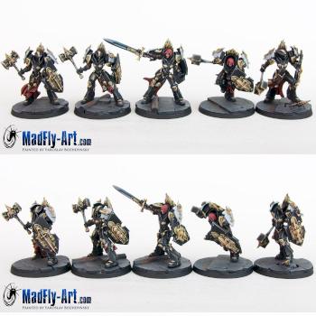Knights of the Chalice Troops by MadFlyArtStudio