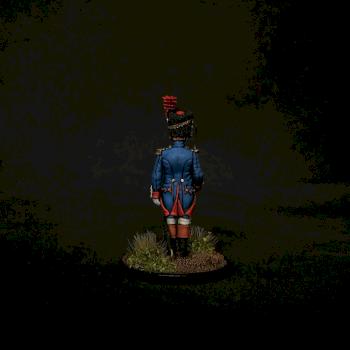 Napoleonic French Grenadier officer 28mm by jibster