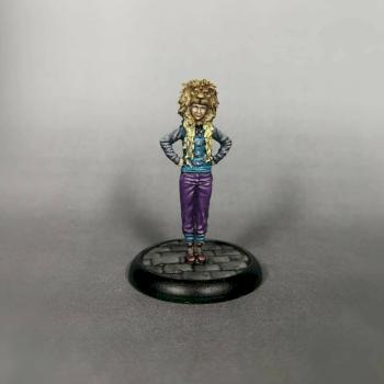 Harry Potter miniature adventure game - Luna Lovegood (lion hat) by patttttry85
