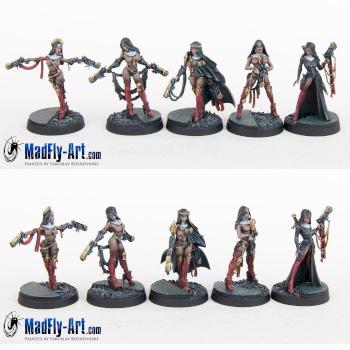 Daughters of the Crucible All Stars Command Group by MadFlyArtStudio