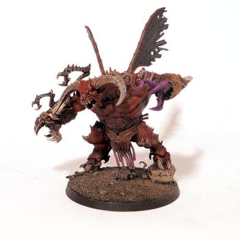 Daemon Prince of Khorne with Wings by Grim Factorum