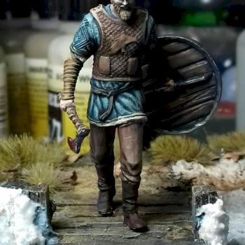 Ragnar on pier - Scale 75 (front view) by BumbleFooted