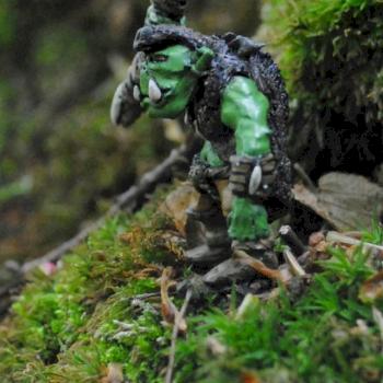 Orc shaman with boar robe by Gashlug