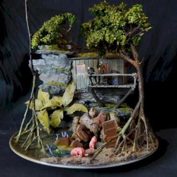 Swamp Diorama by Pashtetaz