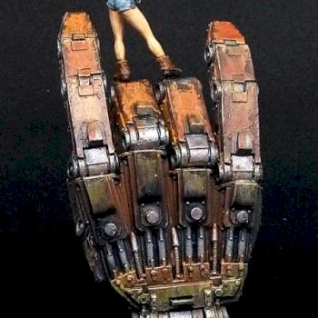 Giant Robots and Pin-up Rock ! by Arph
