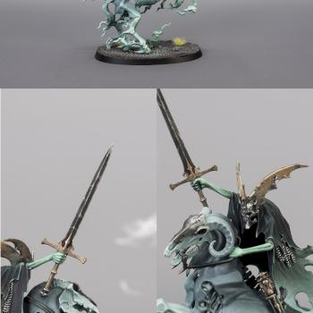 A Knight of Shrouds on Ethereal Steed by gilotinx