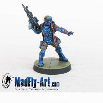 Locust, Clandestine Action Team by MadFlyArtStudio
