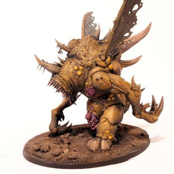 Nurgle Daemon Prince with Wings by Grim Factorum