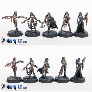 Daughters of the Crucible All Stars Command Group by MadFlyArtStudio