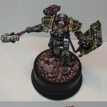 ‘Iron Circle’ Domitar-Ferrum Class Battle-automata by blobofpaint