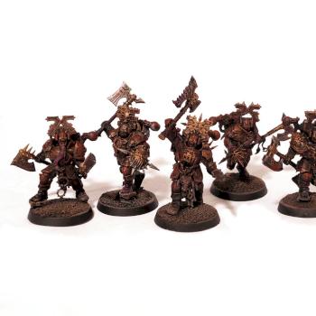 Khorne Berzerkers by Grim Factorum