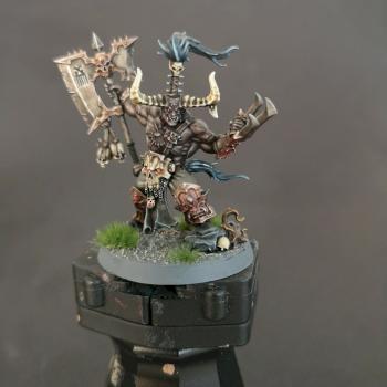 Exalted Deathbringer With Ruinous Axe by Nappo