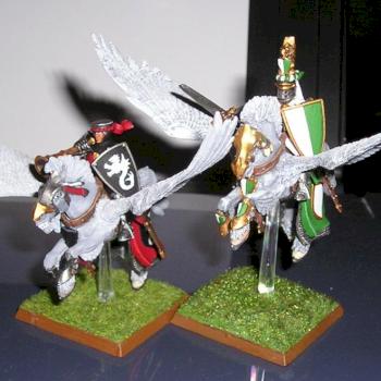 Pegasus Knights Champion an Musician by DerFeind