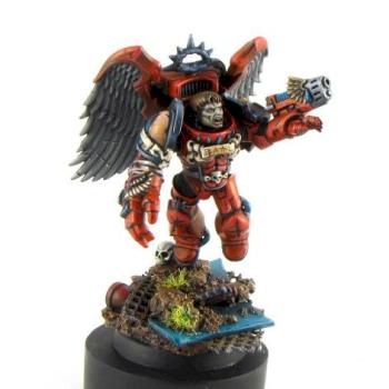 Blood Angels Sanguine Guard Sergeant by Camelson by WhiteRavenFactory