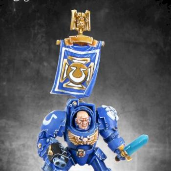Ultramarines Terminator Sergeant by WhiteRavenFactory