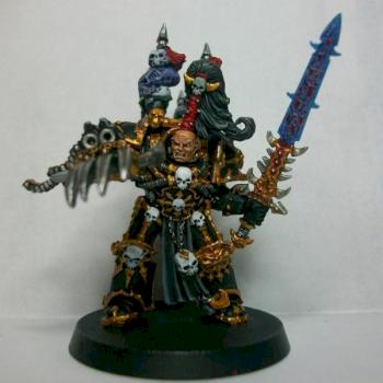 Abaddon, Black Legion, Chaos Space Marines, Horus, Lord Chaos, Terminator Armor, Warhammer 40,000 by joanel