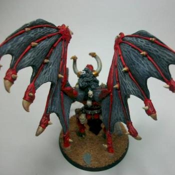 Daemons Chaos Daemons Bloodthirster, Chaos Space Marines, Khorne, Warhammer 40,000 by joanel