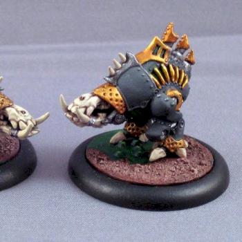 Warmachine Cryx Deathripper by ivellos