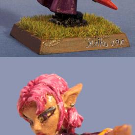Cassie - gnome mage. by jezika
