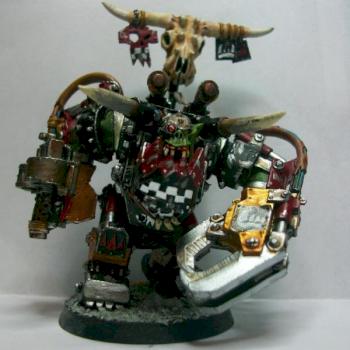 Ork Ghazghkull Thraka by joanel