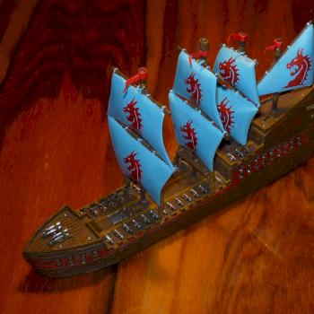 Uncharted Seas Imperial battleship by jabba666