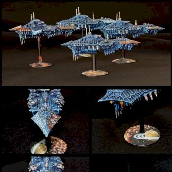 BFG night lords fleet by zekaine