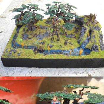 Treebeard Diorama by Herribert