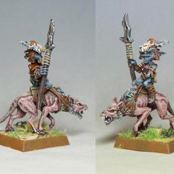 Goblin Commando on Dog by Seamusoh