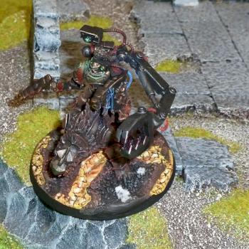 Space Wolves Iron Priest on Thunderwolf by Kodos der Henker